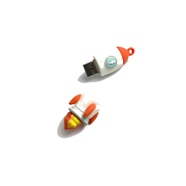 <b>MOJIPOWER</b> <p>Rocket-Shaped Flash Drive</p>